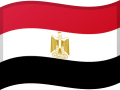 Flagge von Ägypten