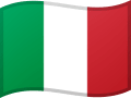 Flagge von Italien