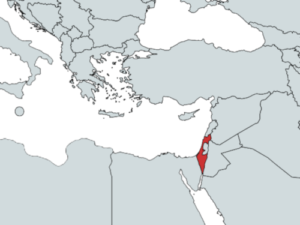 Karte Israel