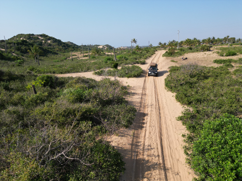 Sandpiste in Mosambik