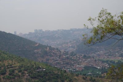 Blick auf Kigali