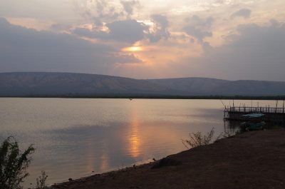 Lake Mburo Sonnenuntergang