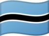 Flagge Botswana
